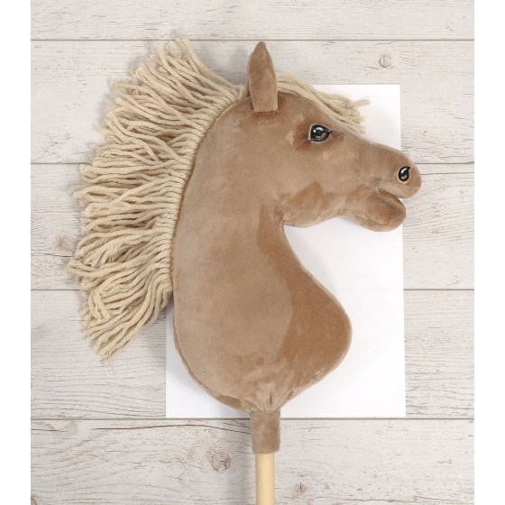 Hobby Horse - gray stick horse A3