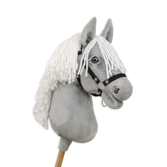 Hobby Horse - gray stick horse A3