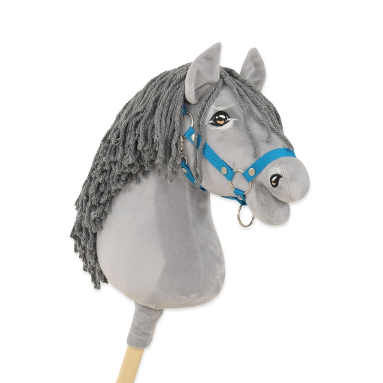 Hobby Horse - grey horse with grey mane A3