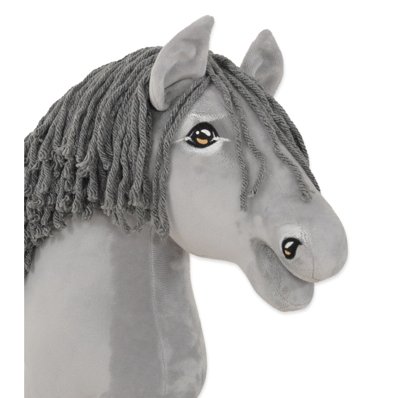 Hobby Horse - grey horse with grey mane A3