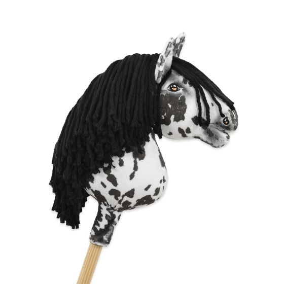 Hobby Horse - leopard with a black mane A4
