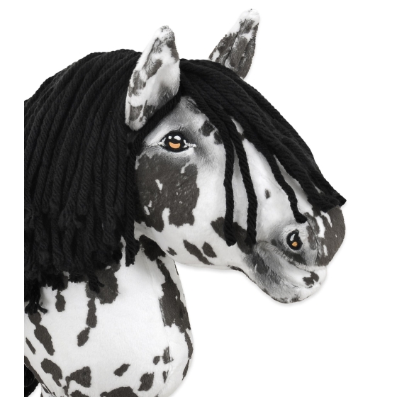Hobby Horse - leopard with a black mane A4