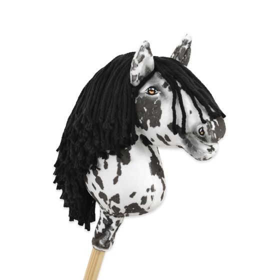 Hobby Horse - leopard with a black mane A4
