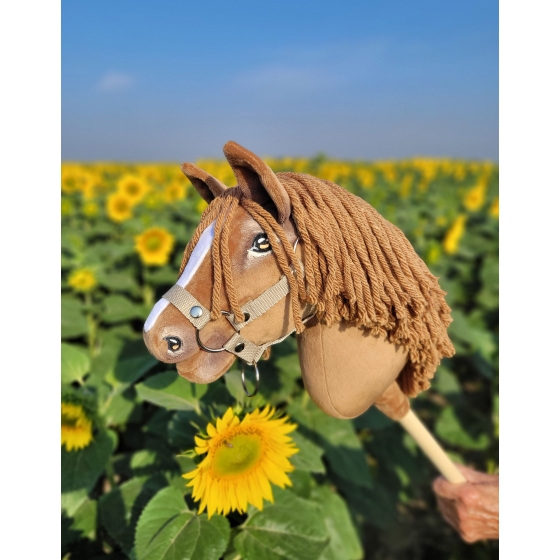 Hobby Horse - light chestnut horse A4
