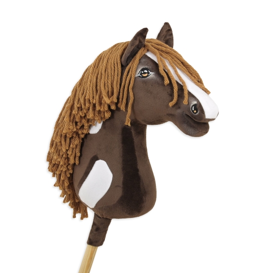 Hobby Horse - western dark bay horse A3