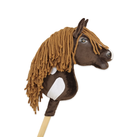 Hobby Horse - western dark bay horse A4