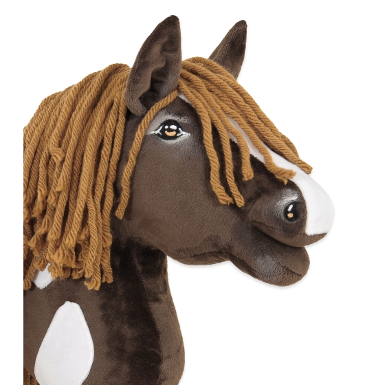 Hobby Horse - western dark bay horse A4