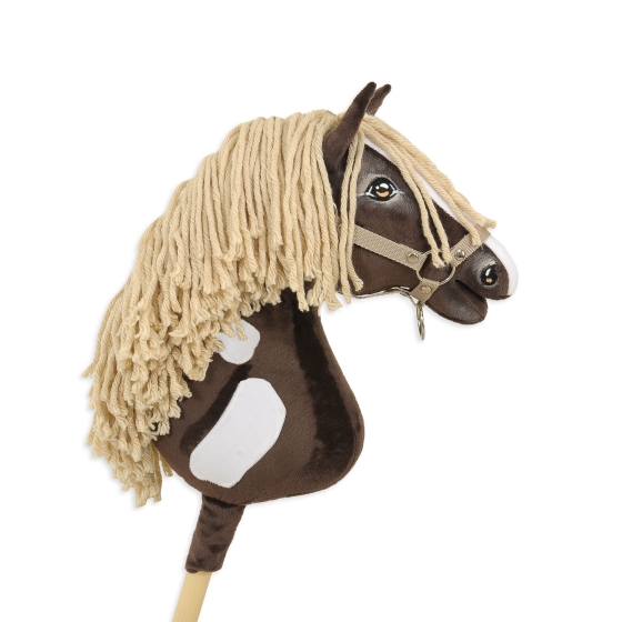 Hobby Horse - western IV dark bay horse A3