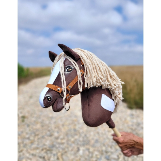 Hobby Horse - western IV dark bay horse A3