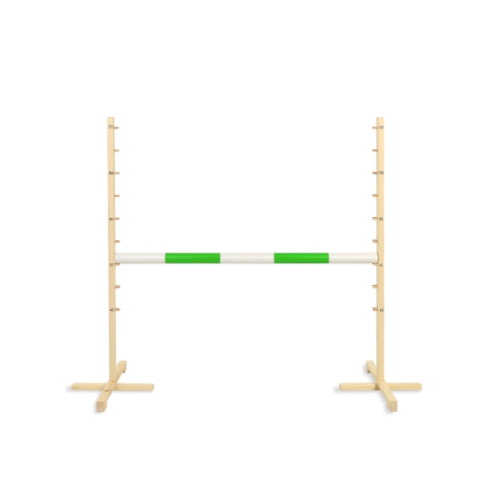 Jumping obstacle for Hobby Horse 120cm, beam green