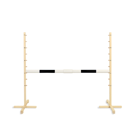 Jumping obstacle for Hobby Horse 160 cm, h-120cm, beam black