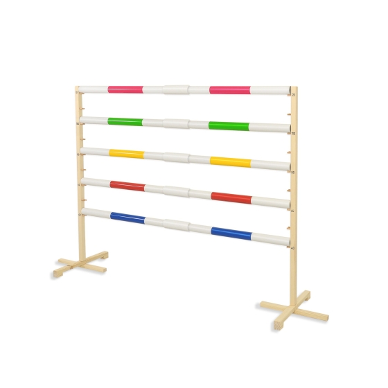 Jumping obstacle for Hobby Horse 160 cm with two bars 50mm - blue