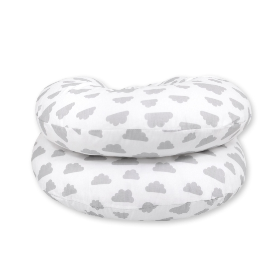 Maternity Support Pillow C - clouds gray