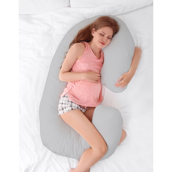 Maternity Support Pillow C - dream catchers dark blue