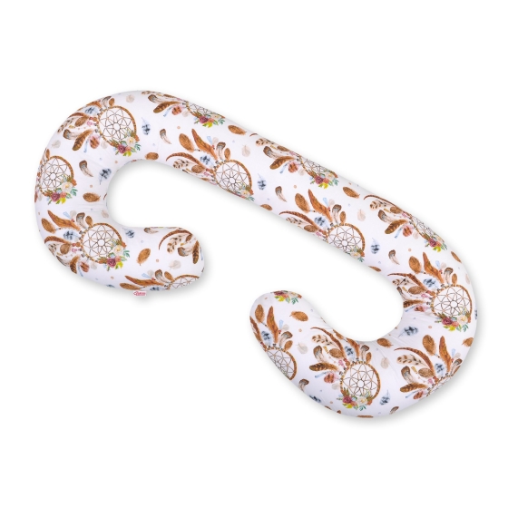 Maternity Support Pillow C - dream catchers white