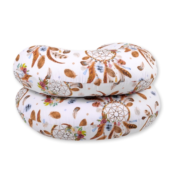 Maternity Support Pillow C - dream catchers white