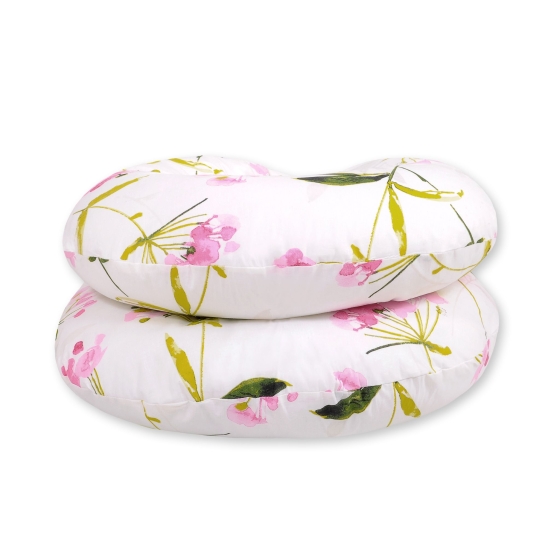 Maternity Support Pillow C - flowers pink