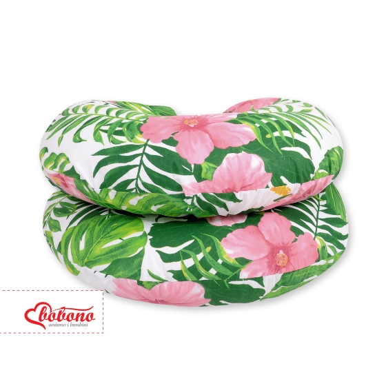 Maternity Support Pillow C - tropical flowers