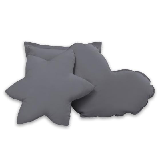 MEGA SET: Kids Teepee tent + playmat + pillows + decorative feathers FREE!- anthracite