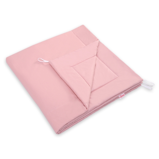 MEGA SET: Kids Teepee tent + playmat + pillows + decorative feathers FREE! - pastel pink