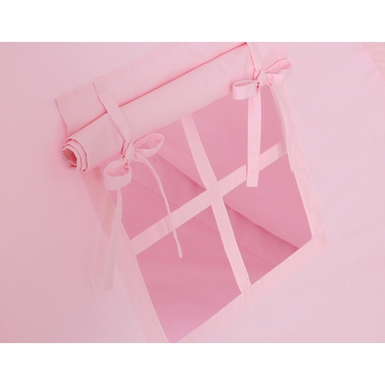 MEGA SET: Kids Teepee tent + playmat + pillows + decorative feathers FREE!- pink