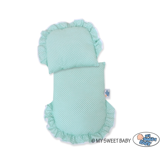 Natural Wicker and Wood Retro Style New Doll Pram -1034