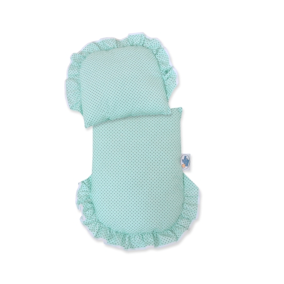 Natural Wicker and Wood Retro Style New Doll Pram -1034