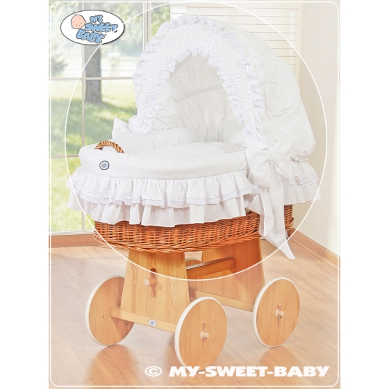 New Replacement Bedding Set Cover for Wicker Crib no. 58962-102 or 78962-102