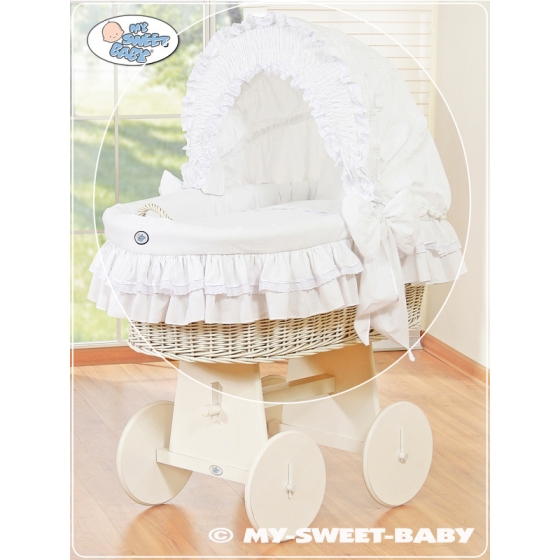 New Replacement Bedding Set Cover for Wicker Crib no. 58962-102 or 78962-102