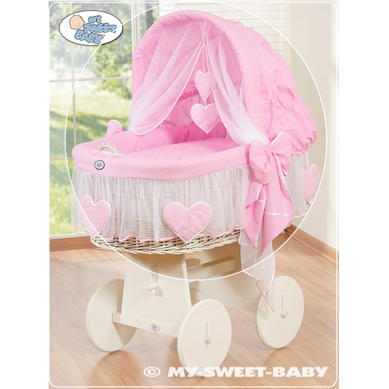 New Replacement Bedding Set Cover for Wicker Crib no. 58962-122 or 78962-122