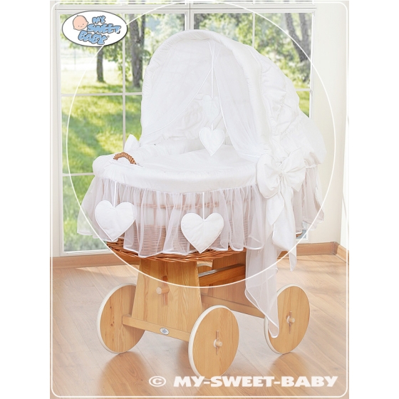 New Replacement Bedding Set Cover for Wicker Crib no. 58962-123 or 78962-123