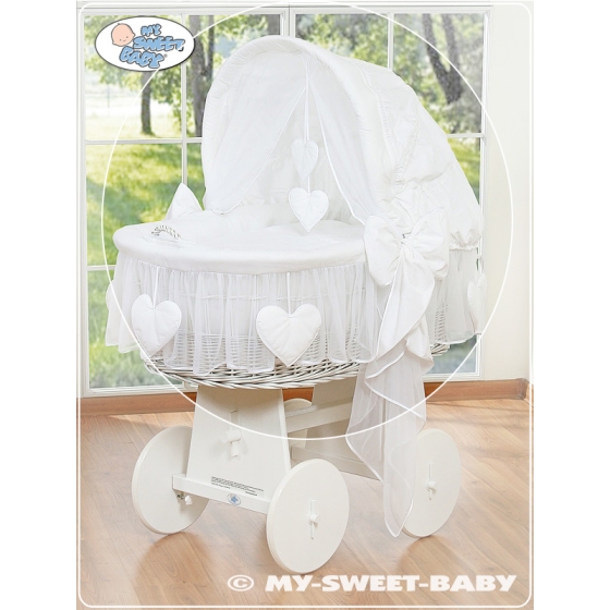 New Replacement Bedding Set Cover for Wicker Crib no. 58962-123 or 78962-123