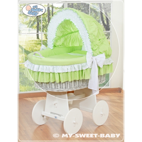 New Replacement Bedding Set Cover for Wicker Crib no. 58962-207 or 78962-207
