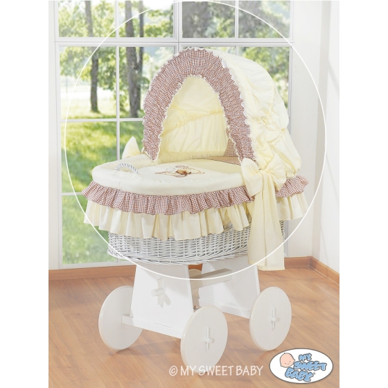 New Replacement Bedding Set Cover for Wicker Crib no. 58962-326 or 78962-326