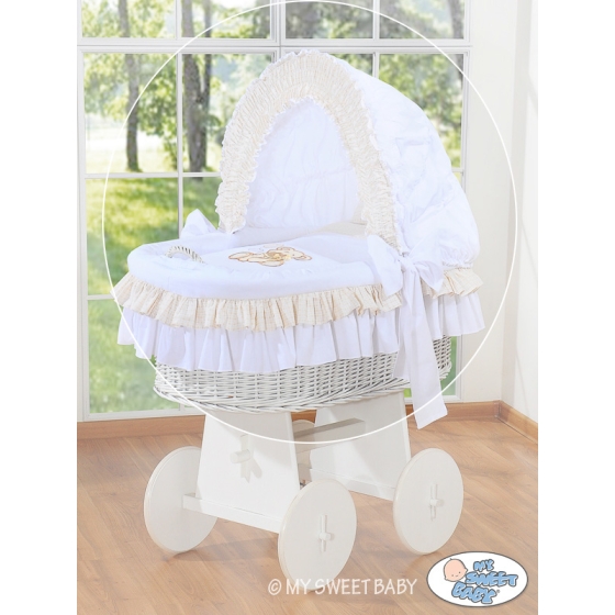 New Replacement Bedding Set Cover for Wicker Crib no. 58962-327 or 78962-327