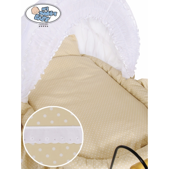 New Replacement Bedding Set Covers for Wicker Crib Christine no. 2100-916 or 72100-916