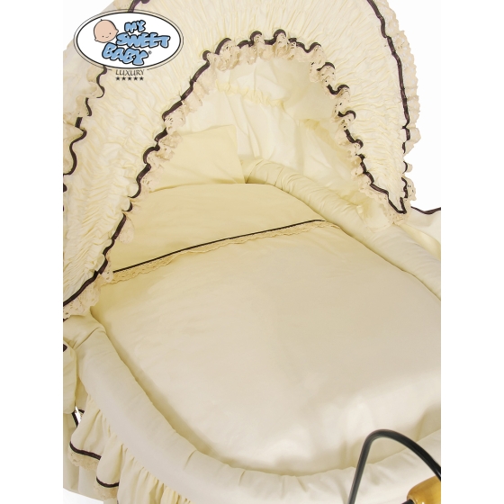New Replacement Bedding Set Covers for Wicker Crib Emma no. 2100-026 or 72100-026