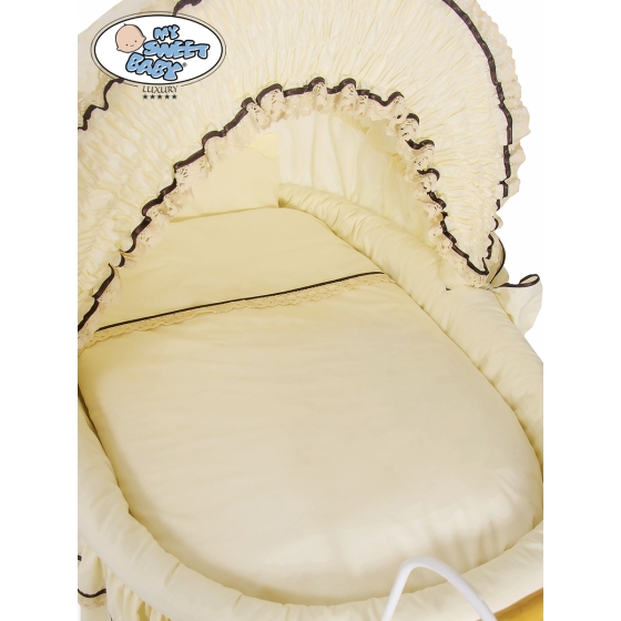 New Replacement Bedding Set Covers for Wicker Crib Emma no. 2100-026 or 72100-026