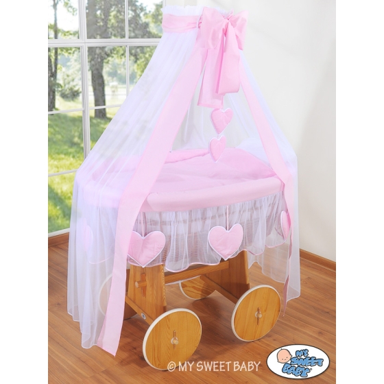 New Replacement Bedding Set Covers for Wicker Crib no. 2107-122/72107-122