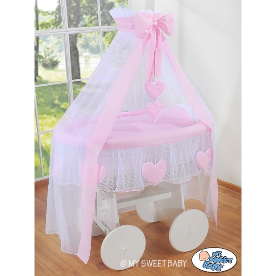 New Replacement Bedding Set Covers for Wicker Crib no. 2107-122/72107-122