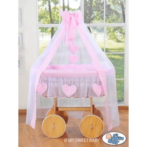 New Replacement Bedding Set Covers for Wicker Crib no. 2107-122/72107-122