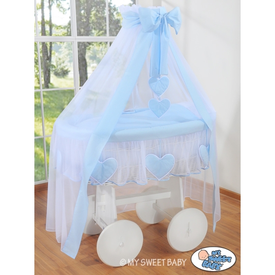 New Replacement Bedding Set Covers for Wicker Crib no. 2107-134/72107-134