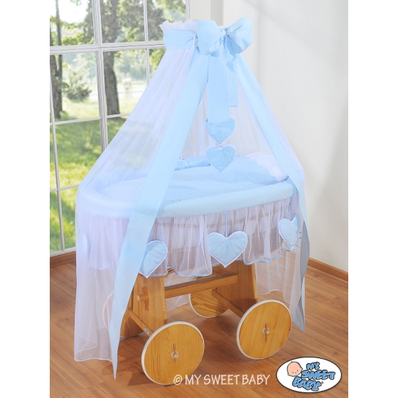 New Replacement Bedding Set Covers for Wicker Crib no. 2107-134/72107-134