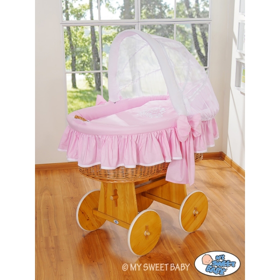 New Replacement Bedding Set Covers for Wicker Crib no. 58962-422 or 78962-422