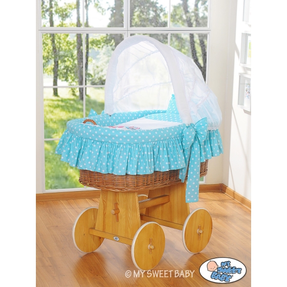 New Replacement Bedding Set Covers for Wicker Crib no. 58962-425 or 78962-425