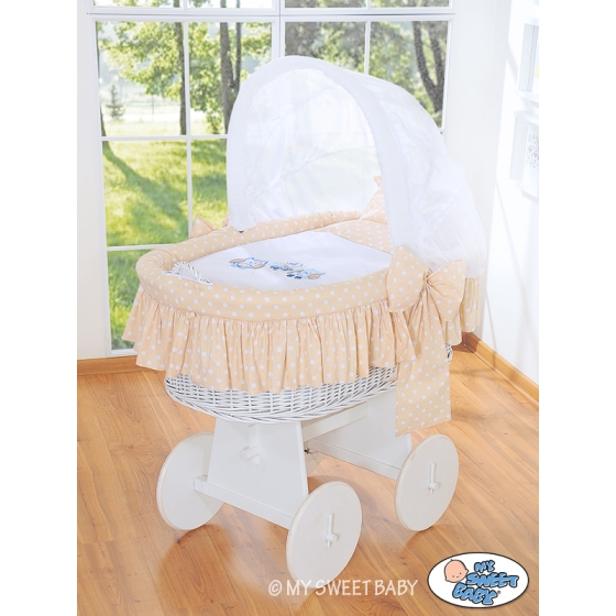 New Replacement Bedding Set Covers for Wicker Crib no. 58962-427 or 78962-427