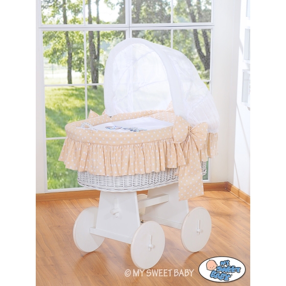 New Replacement Bedding Set Covers for Wicker Crib no. 58962-427 or 78962-427