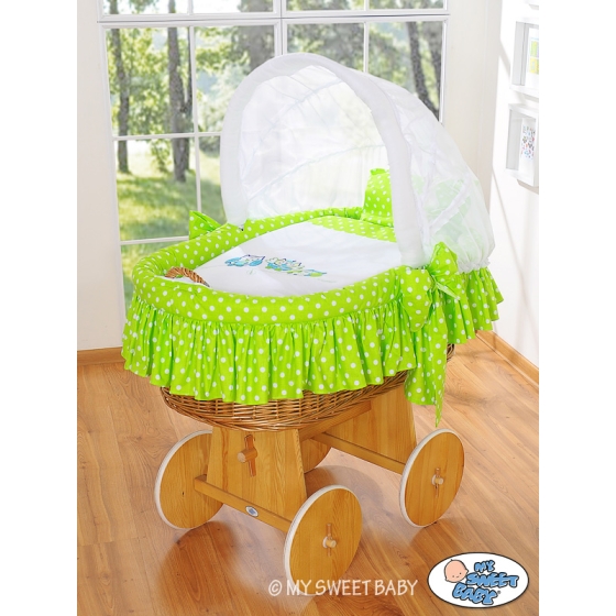 New Replacement Bedding Set Covers for Wicker Crib no. 58962-428 or 78962-428