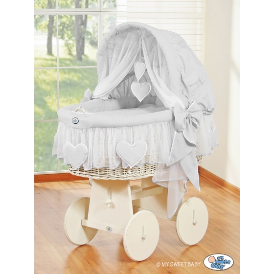 New Replacement Bedding Set Covers for Wicker Crib no. 58962-523 or 78962-523