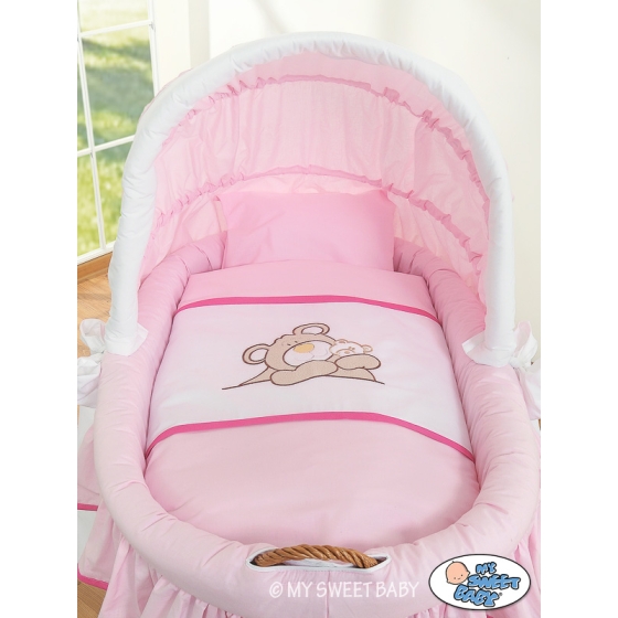 New Replacement Bedding Set Covers for Wicker Crib no. 58962-800 or 78962-800